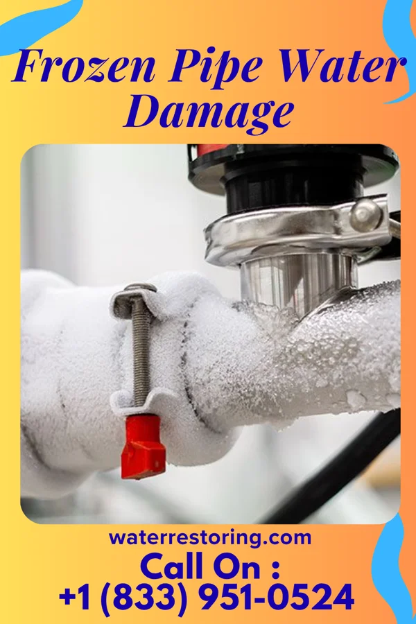 Frozen Pipe Water Damage in Taft, OK